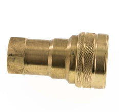Acoplamiento hidráulico de latón DN 20 Toma G 3/4 pulgadas rosca hembra ISO 7241-1 B D 31,4mm