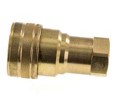 Acoplamiento hidráulico de latón DN 40 Enchufe G 1 1/2 pulgadas rosca hembra ISO 7241-1 B D 44,5mm