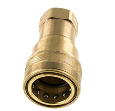 Acoplamiento hidráulico de latón DN 40 Enchufe G 1 1/2 pulgadas rosca hembra ISO 7241-1 B D 44,5mm