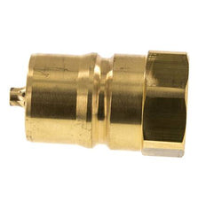 Latón DN 25 Acoplamiento hidráulico Enchufe G 1 pulgada Roscas Hembra ISO 7241-1 B D 37,8mm