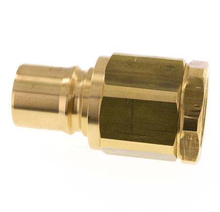 Latón DN 50 Acoplamiento hidráulico Enchufe G 2 pulgadas Roscas Hembra ISO 7241-1 B D 63,2mm
