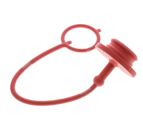tapa de protección contra el polvo de plástico de 60 mm para la toma de acoplamiento ISO 7241-1 B