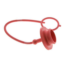 tapa de protección contra el polvo de plástico de 60 mm para la toma de acoplamiento ISO 7241-1 B