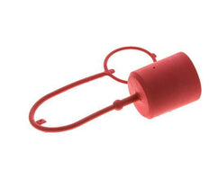 37.tapa de protección contra el polvo de plástico de 8 mm para tapón de acoplamiento ISO 7241-1 B