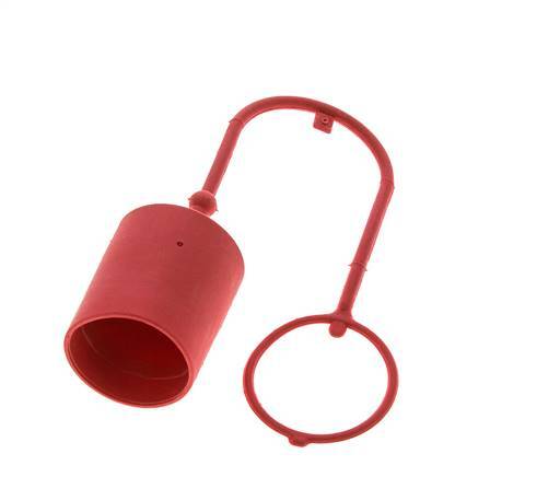 37.tapa de protección contra el polvo de plástico de 8 mm para tapón de acoplamiento ISO 7241-1 B