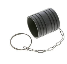 44.tapa de protección contra el polvo de plástico de 5 mm para tapón de acoplamiento ISO 7241-1 B