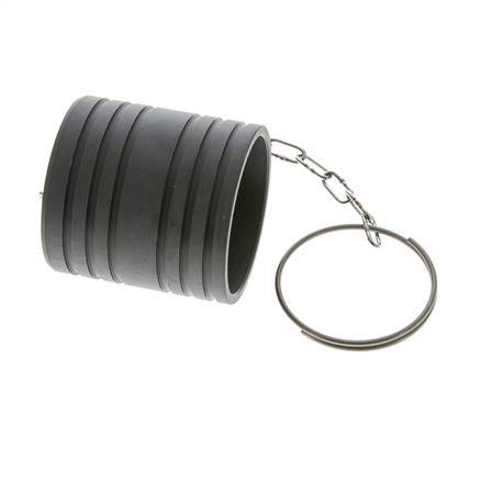 44.tapa de protección contra el polvo de plástico de 5 mm para tapón de acoplamiento ISO 7241-1 B