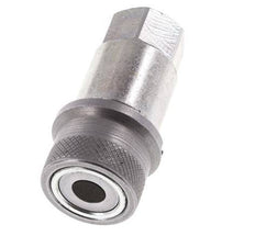 Acero DN 4 Boca Hidráulica de Cara Plana G 1/8 pulgadas Rosca Hembra D 13,5mm