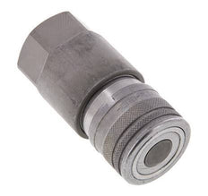 Acero DN 12.5 Toma hidráulica de cara plana G 1/2 pulgadas rosca hembra ISO 16028 D 24.5mm