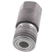Acero DN 12.5 Toma hidráulica de cara plana G 1/2 pulgadas rosca hembra ISO 16028 D 24.5mm