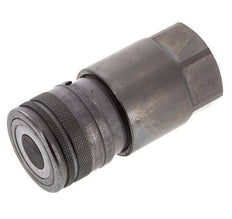 Acero DN 12.5 Toma hidráulica de cara plana G 3/4 pulgadas rosca hembra ISO 16028 D 24.5mm