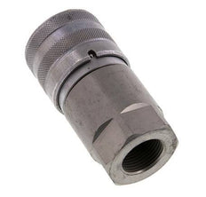 Acero DN 19 Boca Hidráulica de Cara Plana G 3/4 pulgadas Rosca Hembra ISO 16028 D 30mm