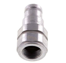Acero DN 10 Enchufe hidráulico de cara plana G 1/2 pulgadas rosca hembra ISO 16028 D 19,7mm