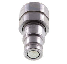 Acero DN 10 Enchufe hidráulico de cara plana G 1/2 pulgadas rosca hembra ISO 16028 D 19,7mm