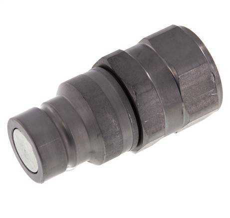 Acero DN 19 Tapón Hidráulico de Cara Plana G 1 pulgada Rosca Hembra ISO 16028 D 30mm