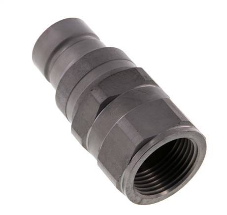 Acero DN 19 Tapón Hidráulico de Cara Plana G 1 pulgada Rosca Hembra ISO 16028 D 30mm