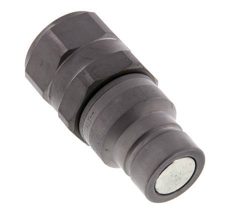 Acero DN 19 Tapón Hidráulico de Cara Plana G 1 pulgada Rosca Hembra ISO 16028 D 30mm