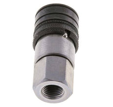 Acero DN 6.3 Toma hidráulica de cara plana G 1/4 pulgadas rosca hembra ISO 16028 CEJN D 16.2mm