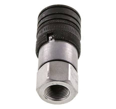 Acero DN 10 Boca hidráulica de cara plana G 3/8 pulgadas rosca hembra ISO 16028 CEJN D 19,7mm