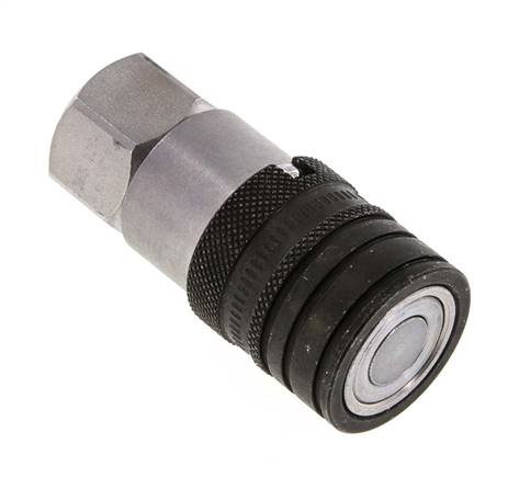Acero DN 10 Boca hidráulica de cara plana G 3/8 pulgadas rosca hembra ISO 16028 CEJN D 19,7mm