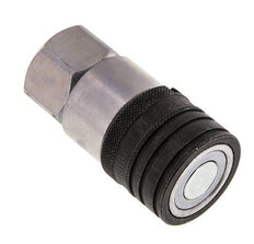 Acero DN 12.5 Boca hidráulica de cara plana G 1/2 pulgadas rosca hembra ISO 16028 CEJN D 24.5mm