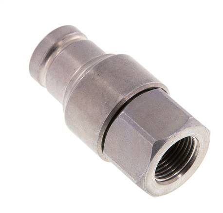 Acero DN 10 Tapón hidráulico de cara plana G 3/8 pulgadas rosca hembra ISO 16028 CEJN D 19,7mm