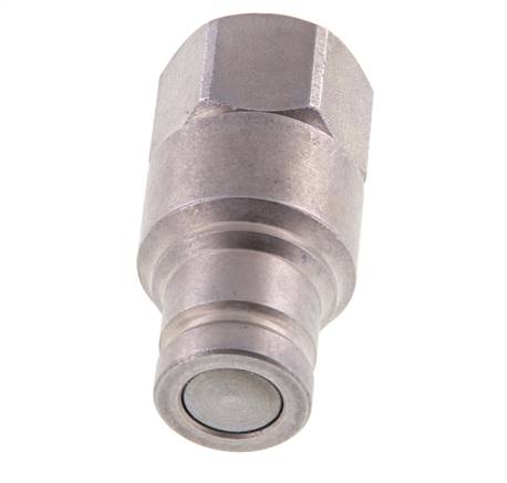 Acero DN 10 Tapón hidráulico de cara plana G 3/8 pulgadas rosca hembra ISO 16028 CEJN D 19,7mm