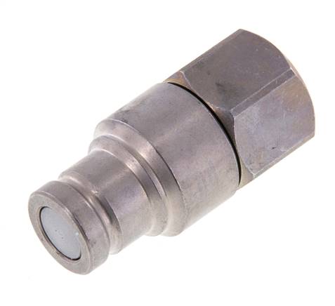 Acero DN 10 Enchufe hidráulico de cara plana G 1/2 pulgadas rosca hembra ISO 16028 CEJN D 19,7mm