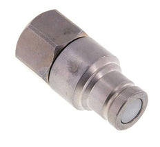 Acero DN 10 Enchufe hidráulico de cara plana G 1/2 pulgadas rosca hembra ISO 16028 CEJN D 19,7mm