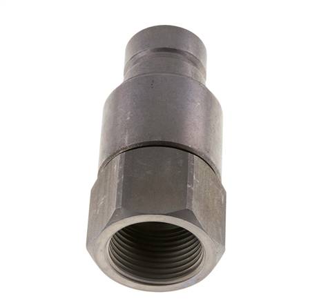Acero DN 19 Tapón hidráulico de cara plana G 1 pulgada rosca hembra ISO 16028 CEJN D 30mm