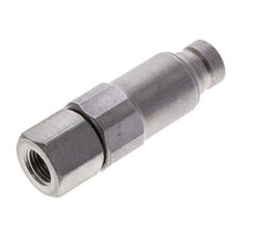 Acero DN 6.3 Enchufe hidráulico de cara plana G 1/4 pulgadas rosca hembra ISO 16028 CEJN Eliminador de presión D 16.2mm