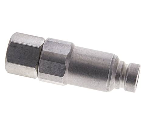 Acero DN 6.3 Enchufe hidráulico de cara plana G 1/4 pulgadas rosca hembra ISO 16028 CEJN Eliminador de presión D 16.2mm