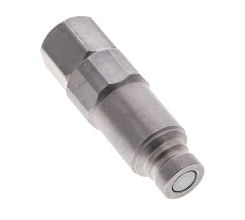 Acero DN 6.3 Enchufe hidráulico de cara plana G 1/4 pulgadas rosca hembra ISO 16028 CEJN Eliminador de presión D 16.2mm