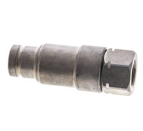 Acero DN 10 Tapón hidráulico de cara plana G 3/8 pulgadas rosca hembra ISO 16028 CEJN Eliminador de presión D 19,7mm