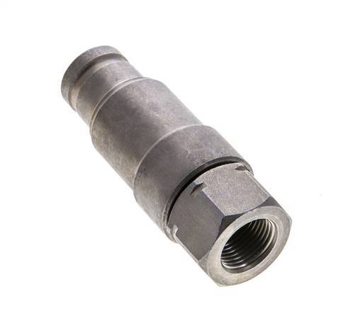 Acero DN 10 Tapón hidráulico de cara plana G 3/8 pulgadas rosca hembra ISO 16028 CEJN Eliminador de presión D 19,7mm