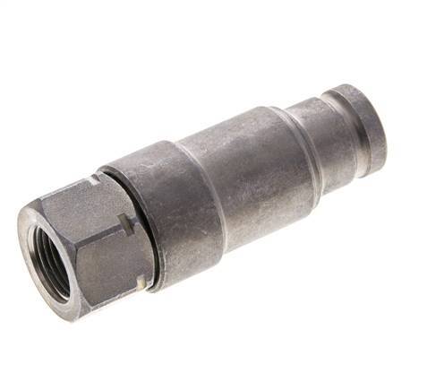 Acero DN 10 Tapón hidráulico de cara plana G 3/8 pulgadas rosca hembra ISO 16028 CEJN Eliminador de presión D 19,7mm