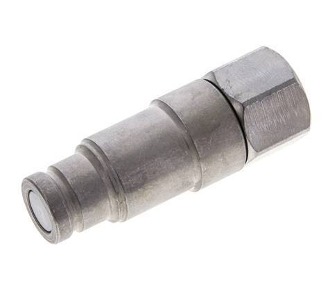 Acero DN 10 Enchufe hidráulico de cara plana G 1/2 pulgadas rosca hembra ISO 16028 CEJN Eliminador de presión D 19,7mm