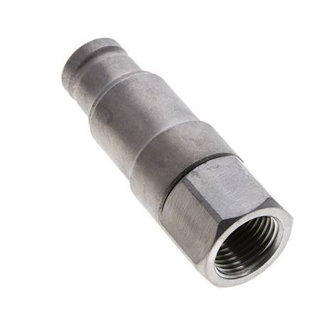Acero DN 10 Enchufe hidráulico de cara plana G 1/2 pulgadas rosca hembra ISO 16028 CEJN Eliminador de presión D 19,7mm