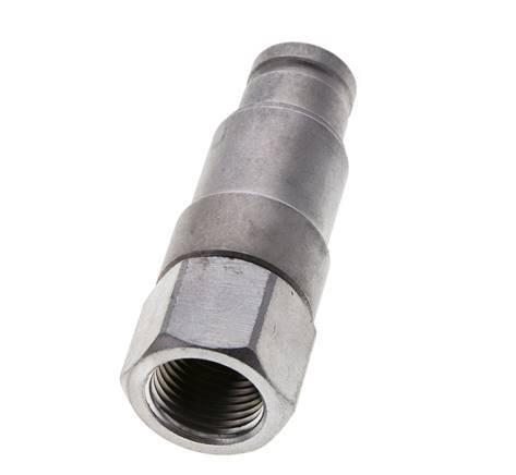 Acero DN 10 Enchufe hidráulico de cara plana G 1/2 pulgadas rosca hembra ISO 16028 CEJN Eliminador de presión D 19,7mm