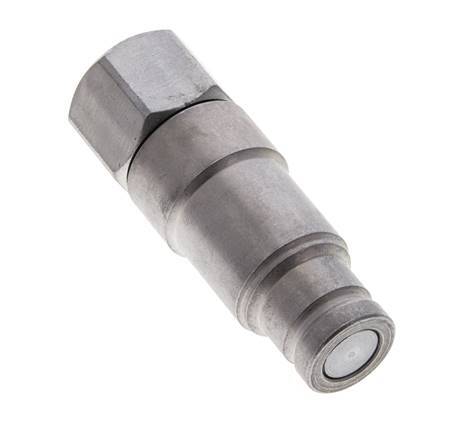 Acero DN 10 Enchufe hidráulico de cara plana G 1/2 pulgadas rosca hembra ISO 16028 CEJN Eliminador de presión D 19,7mm