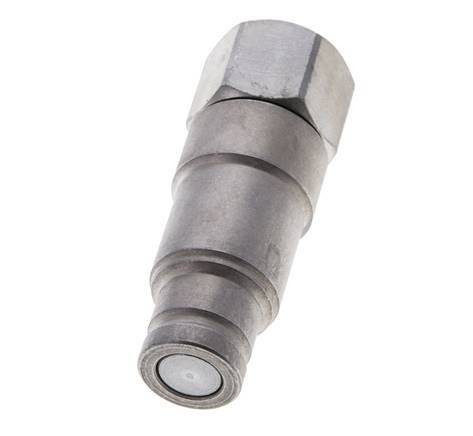 Acero DN 10 Enchufe hidráulico de cara plana G 1/2 pulgadas rosca hembra ISO 16028 CEJN Eliminador de presión D 19,7mm