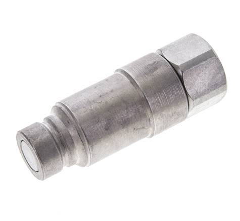 Acero DN 12.5 Enchufe hidráulico de cara plana G 1/2 pulgadas rosca hembra ISO 16028 CEJN Eliminador de presión D 24.5mm