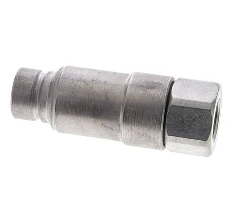 Acero DN 12.5 Enchufe hidráulico de cara plana G 1/2 pulgadas rosca hembra ISO 16028 CEJN Eliminador de presión D 24.5mm
