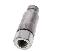 Acero DN 12.5 Enchufe hidráulico de cara plana G 1/2 pulgadas rosca hembra ISO 16028 CEJN Eliminador de presión D 24.5mm