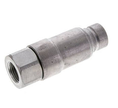 Acero DN 12.5 Enchufe hidráulico de cara plana G 1/2 pulgadas rosca hembra ISO 16028 CEJN Eliminador de presión D 24.5mm
