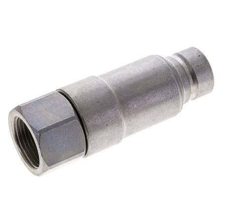 Acero DN 12.5 Tapón hidráulico de cara plana G 3/4 pulgadas rosca hembra ISO 16028 CEJN Eliminador de presión D 24.5mm