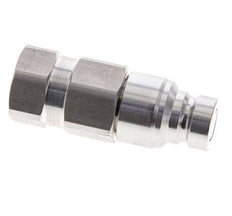 Enchufe hidráulico de acero inoxidable DN 6 de cara plana G 1/4 pulgadas rosca hembra ISO 16028 D 16,2mm