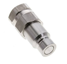 Tapón hidráulico de acero inoxidable DN 12 de cara plana G 3/4 pulgadas rosca hembra ISO 16028 D 24,5mm