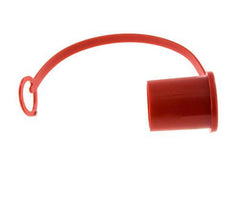 Tapa de protección contra el polvo de plástico de 28 mm para el enchufe con cadena [2 piezas]