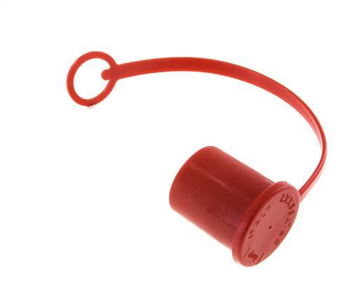 Tapa de protección contra el polvo de plástico de 28 mm para el enchufe con cadena [2 piezas]